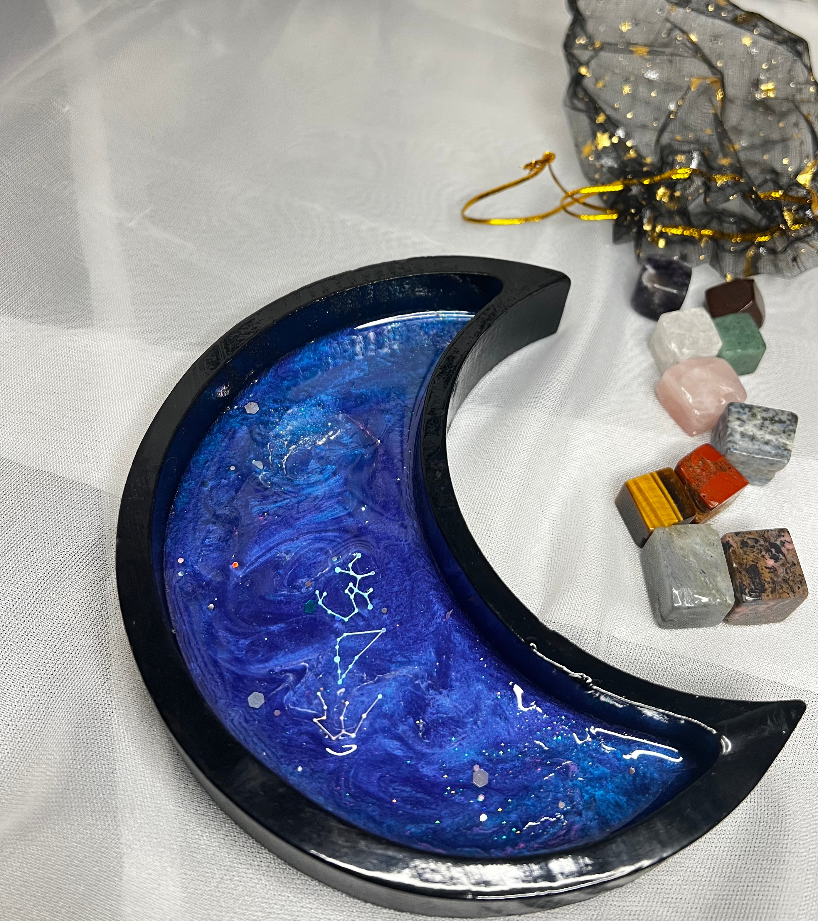 Crescent Moon Galaxy Tray – Creole Goddess Collections